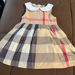 Girls plaid dress 3t